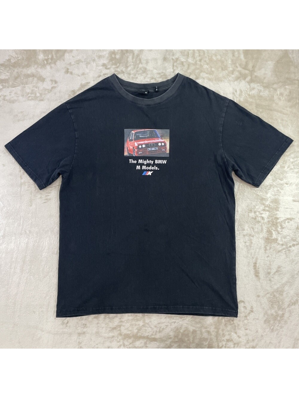 Kith x BMW Mighty M Vintage Tee 'Black’ Men's Size XL - RARE!